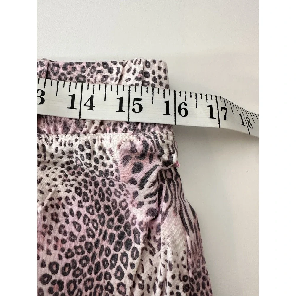 SKIMS Sleep Set Medium Bloom Mini Multi Animal Pink Pajama Set Long Sleeve‎